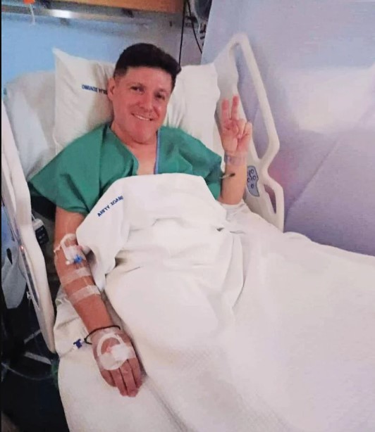 Ο Δημήτρης Γιώτης στο νοσοκομείο 