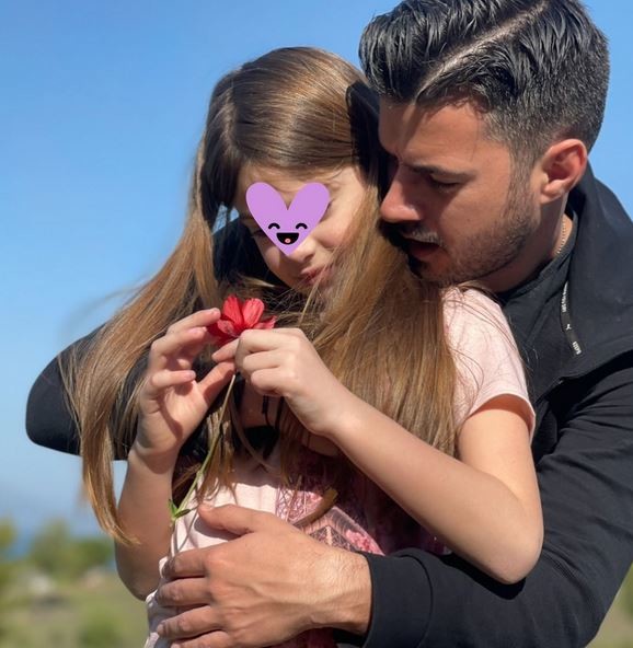 Ο Γιάννης Τσιμιτσέλης σε διακοπές με την κόρη του 