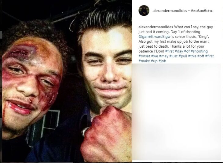 27 ετών έγινε ο Αλέξανδρος Μανωλίδης 