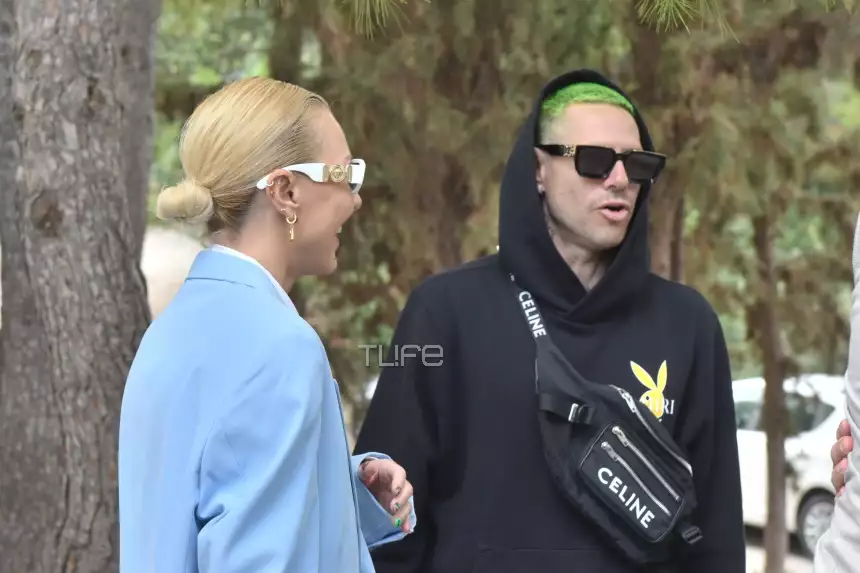 Τάμτα και Πάρις Κασιδόκωστας κοινή δημόσια εμφάνιση 