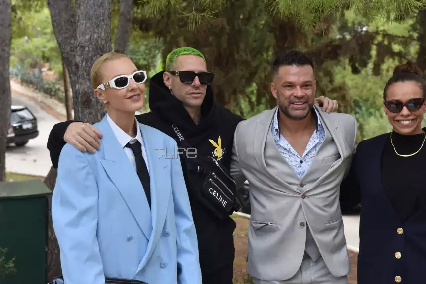 Τάμτα και Πάρις Κασιδόκωστας κοινή δημόσια εμφάνιση 