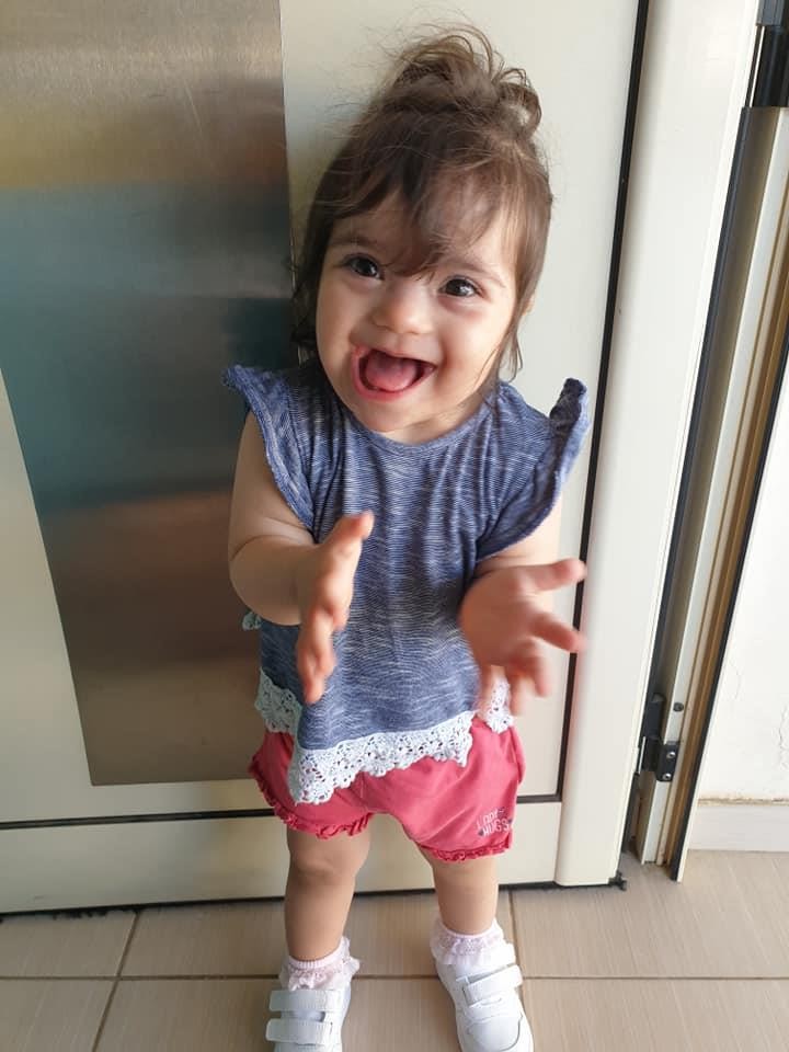 Περήφανη μητέρα μιας κόρης με σύνδρομο Down