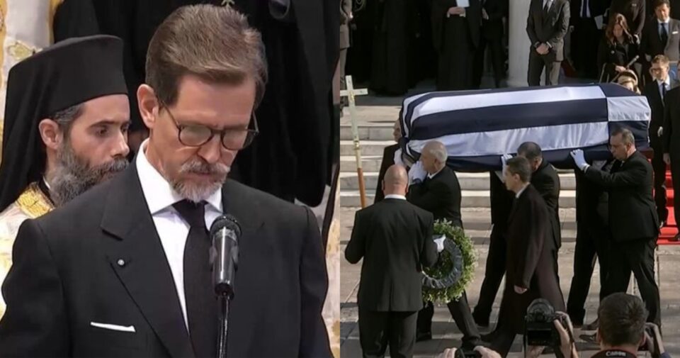 «Δεν είναι αυτό το τέλος του πατέρα μου»: Συντετριμμένος ο Παύλος στην κηδεία, ο σπαρακτικός επικήδειός του
